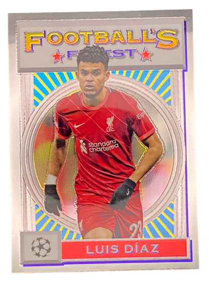 2022 Topps Champions League Luis Díaz Football´s Finest