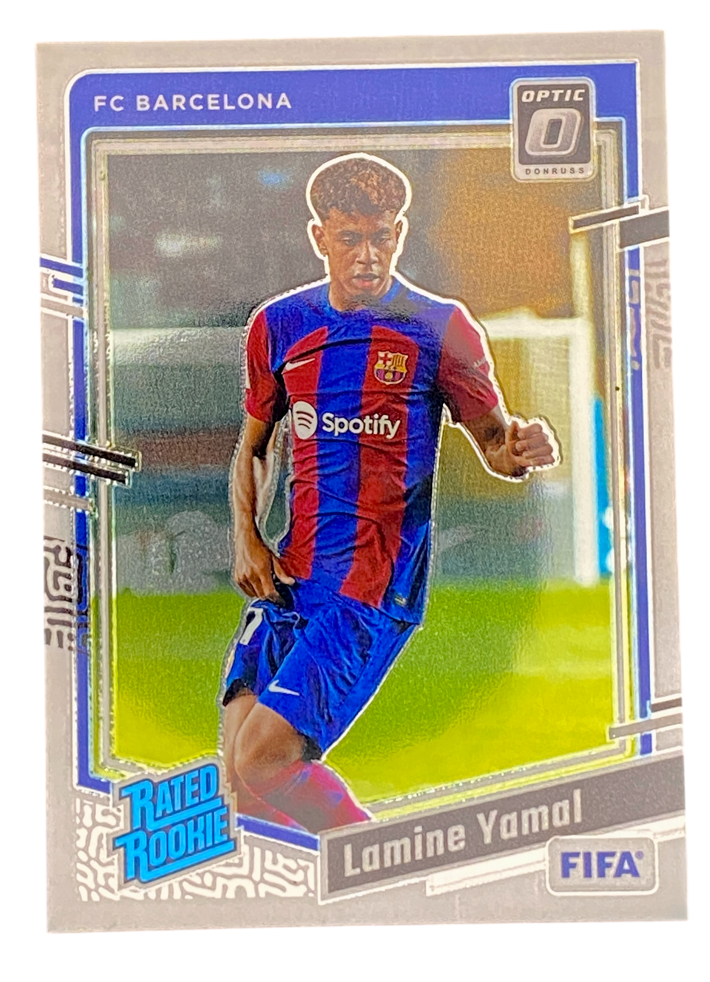 2023-24 Panini Donruss Optic Lamine Yamal, Rookie Card
