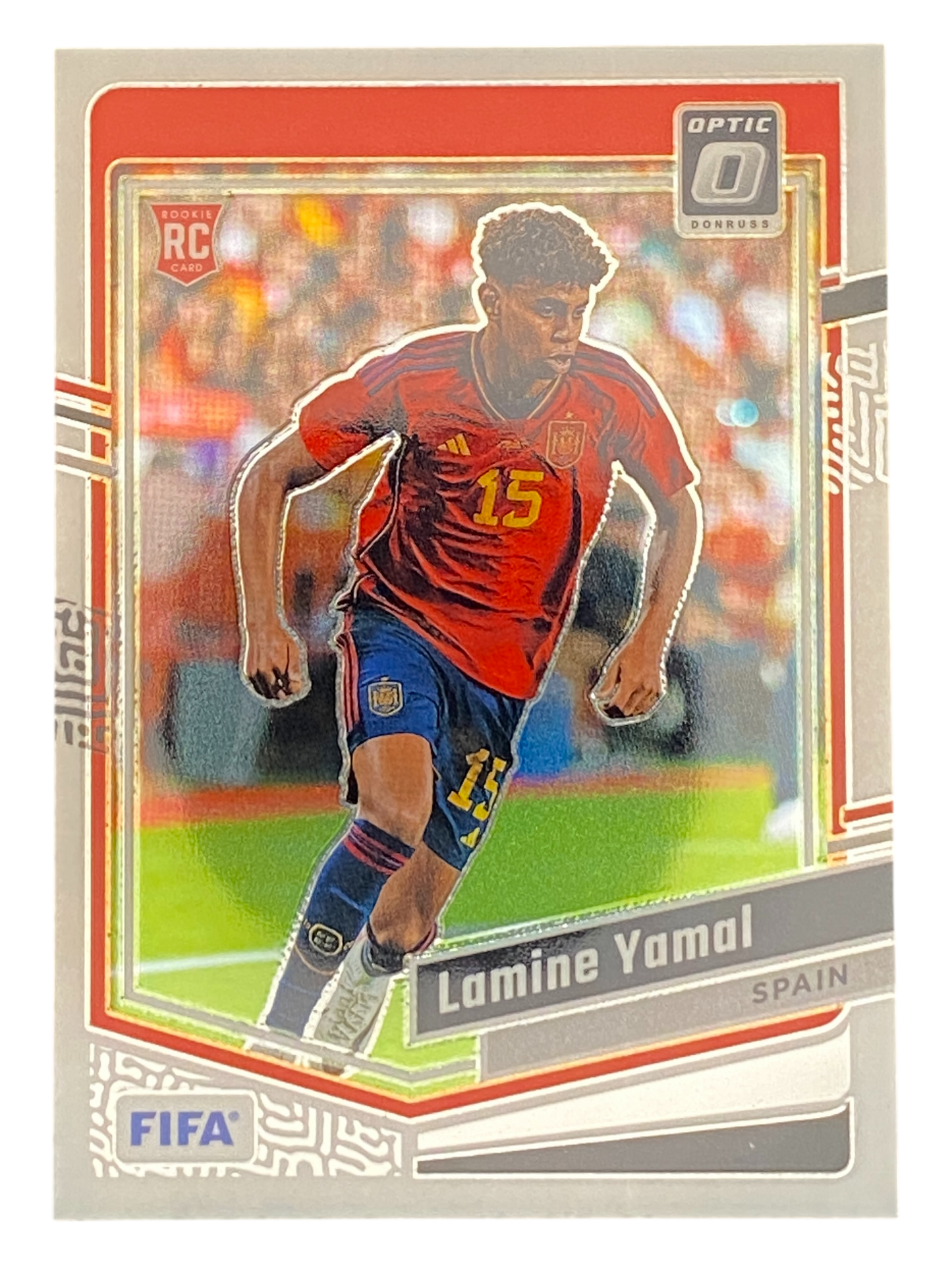 2023-24 Panini Donruss Optic Lamine Yamal, Rookie Card