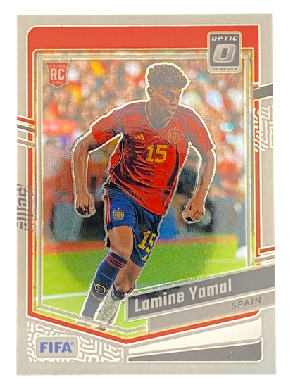 2023-24 Panini Donruss Optic Lamine Yamal, Rookie Card