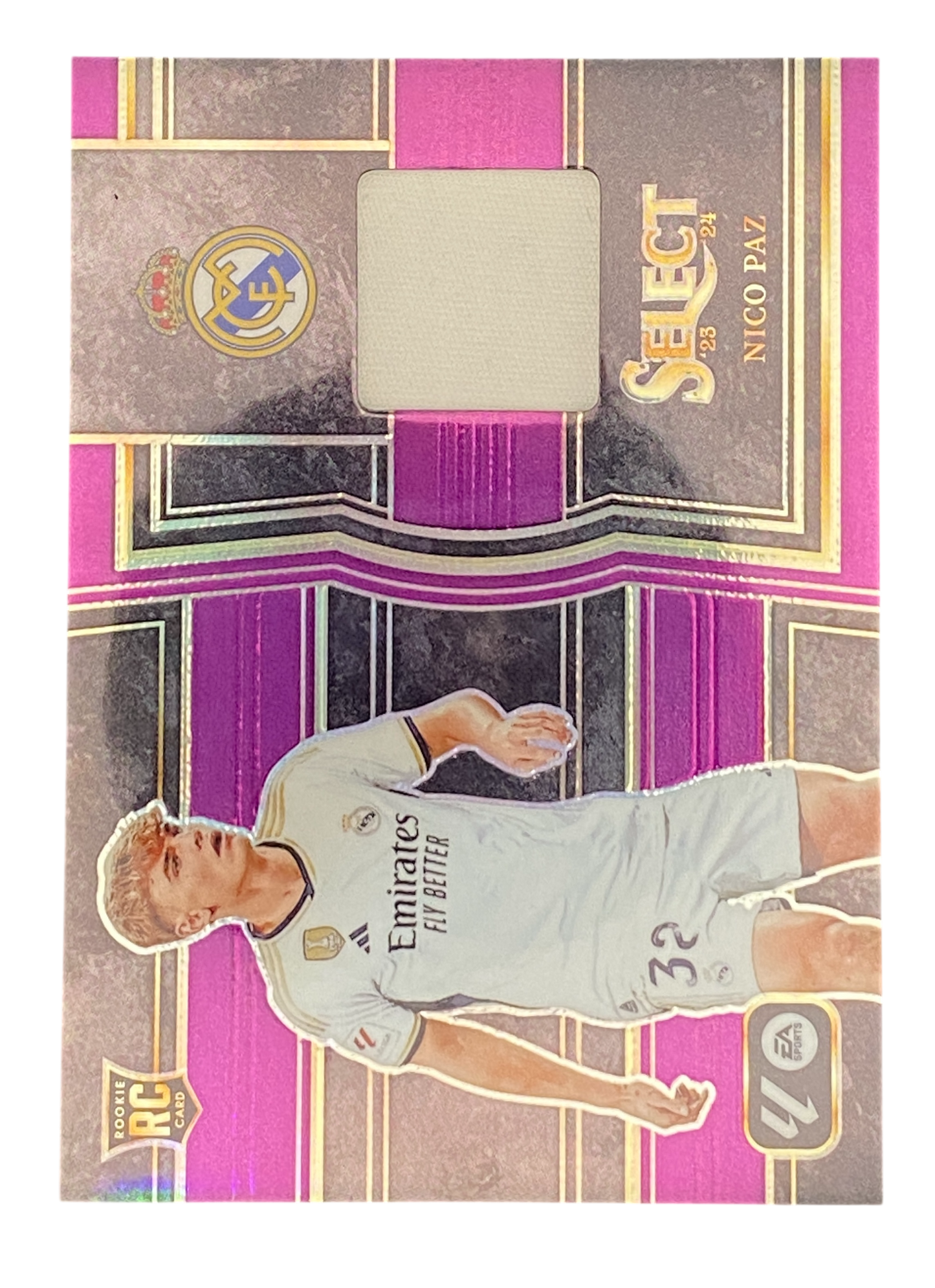 2023-24 Panini Select La Liga Nico Paz, RC, 35/49, Patch