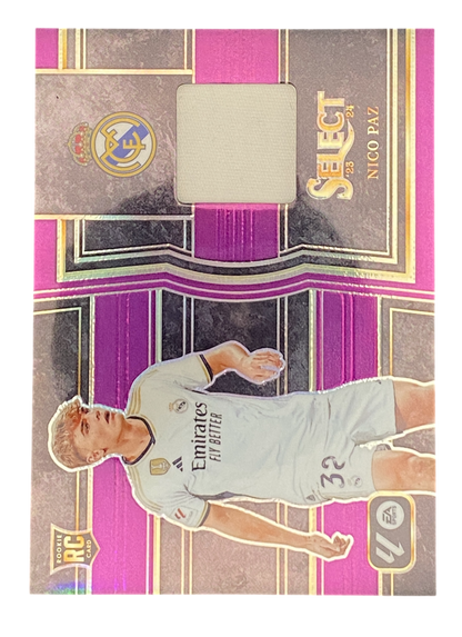 2023-24 Panini Select La Liga Nico Paz, RC, 35/49, Patch