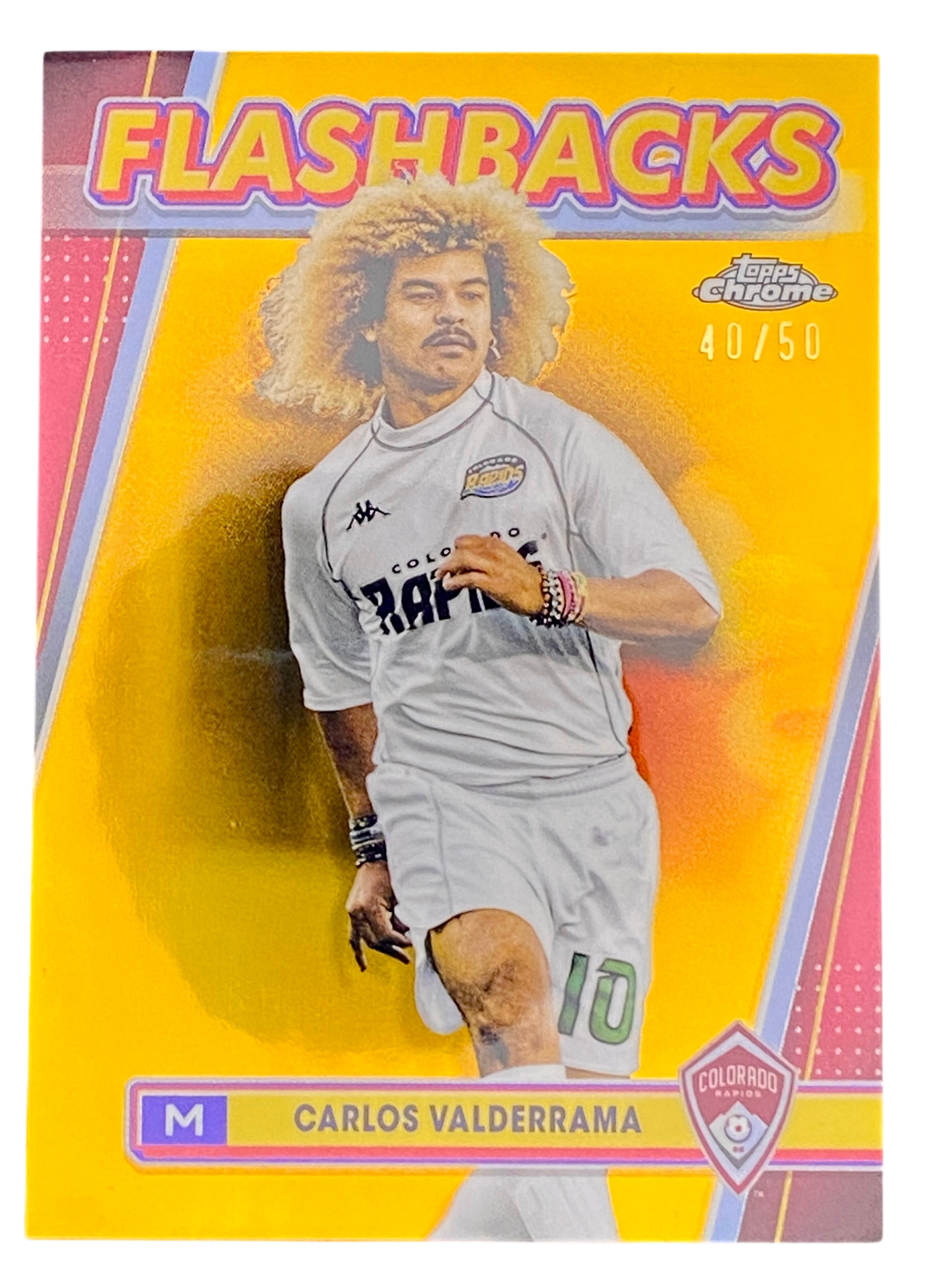 2023-24 Topps Chrome MLS, El Pibe Valderrama, 40/50