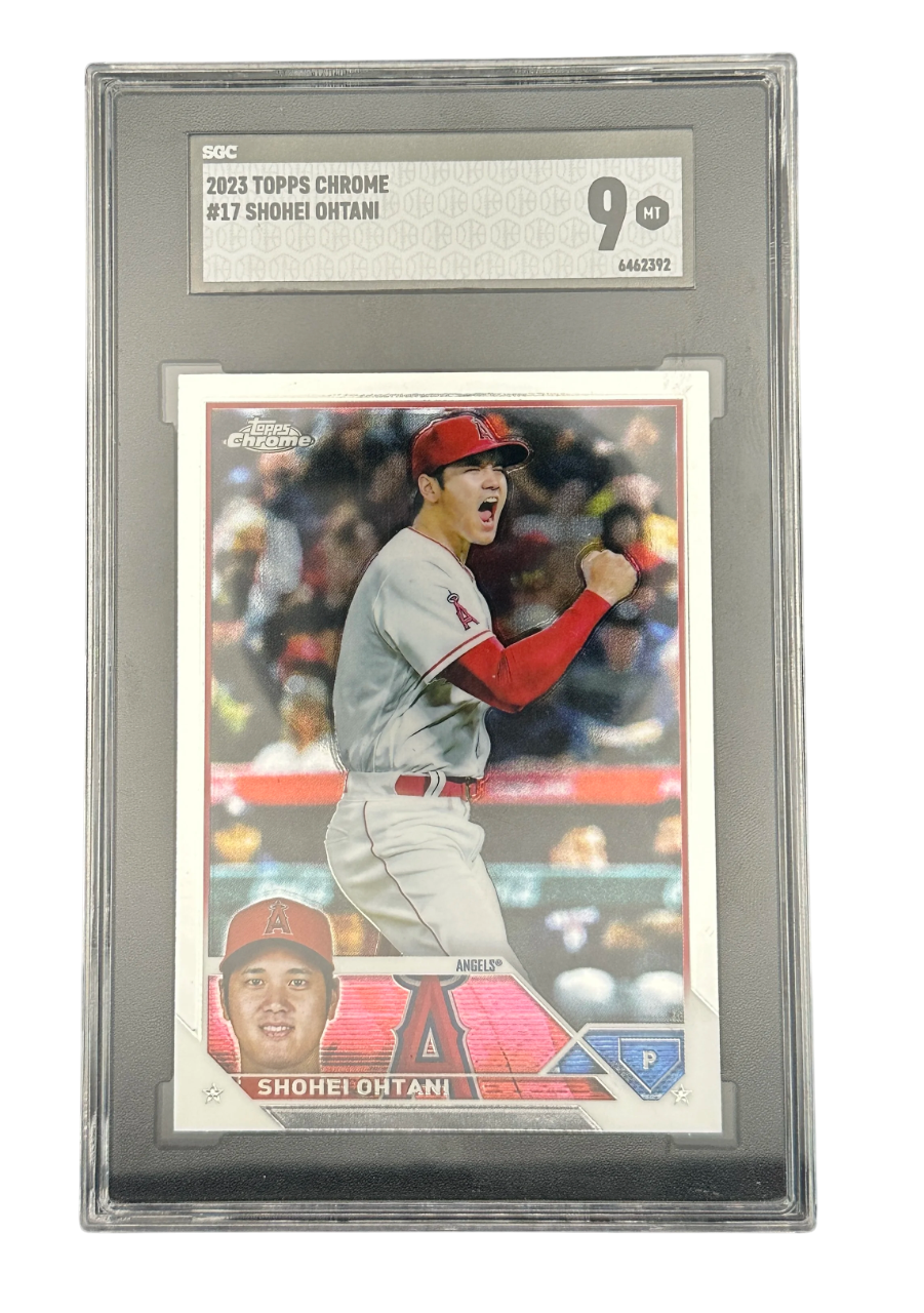 2023 Topps Chrome Shohei Ohtani SGC 9