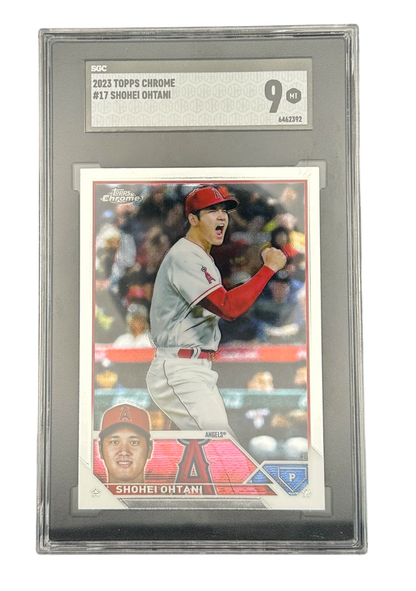 2023 Topps Chrome Shohei Ohtani SGC 9