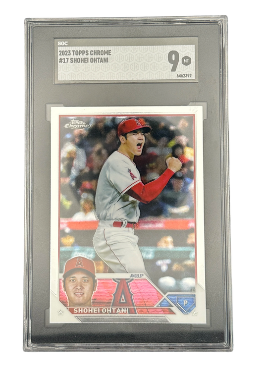 2023 Topps Chrome Shohei Ohtani SGC 9