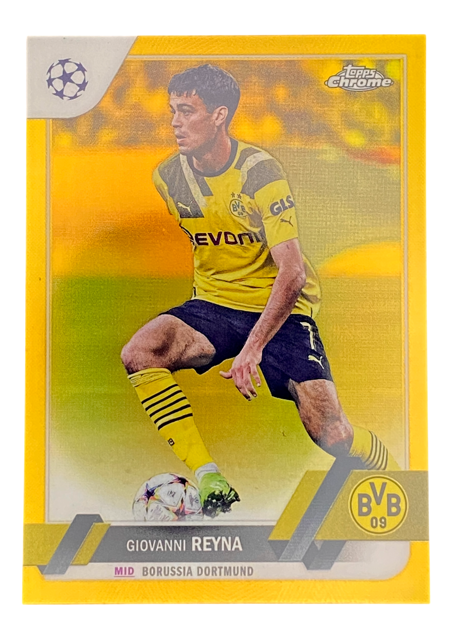 2023 Topps Chrome UCL Giovanni Reyna 09/50