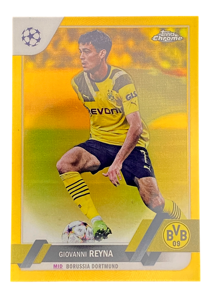 2023 Topps Chrome UCL Giovanni Reyna 09/50