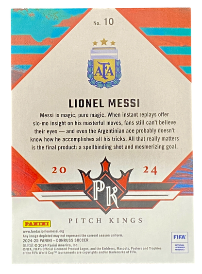 2024-25 Panini Donruss Lionel Messi Pitch Kings