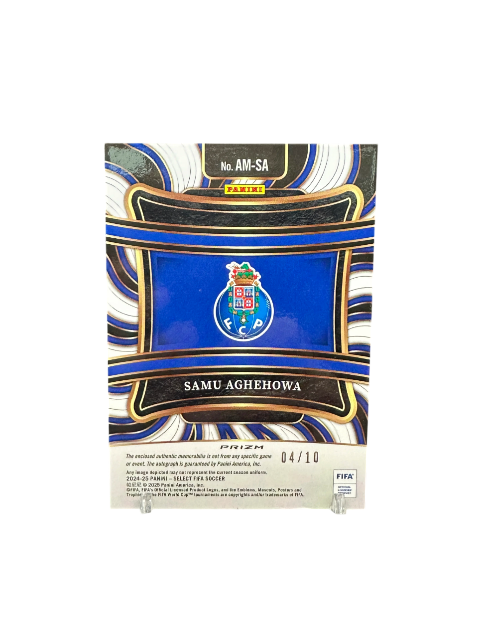 2024-25 Panini Select Samu Aghehowa 4-10 Patch
