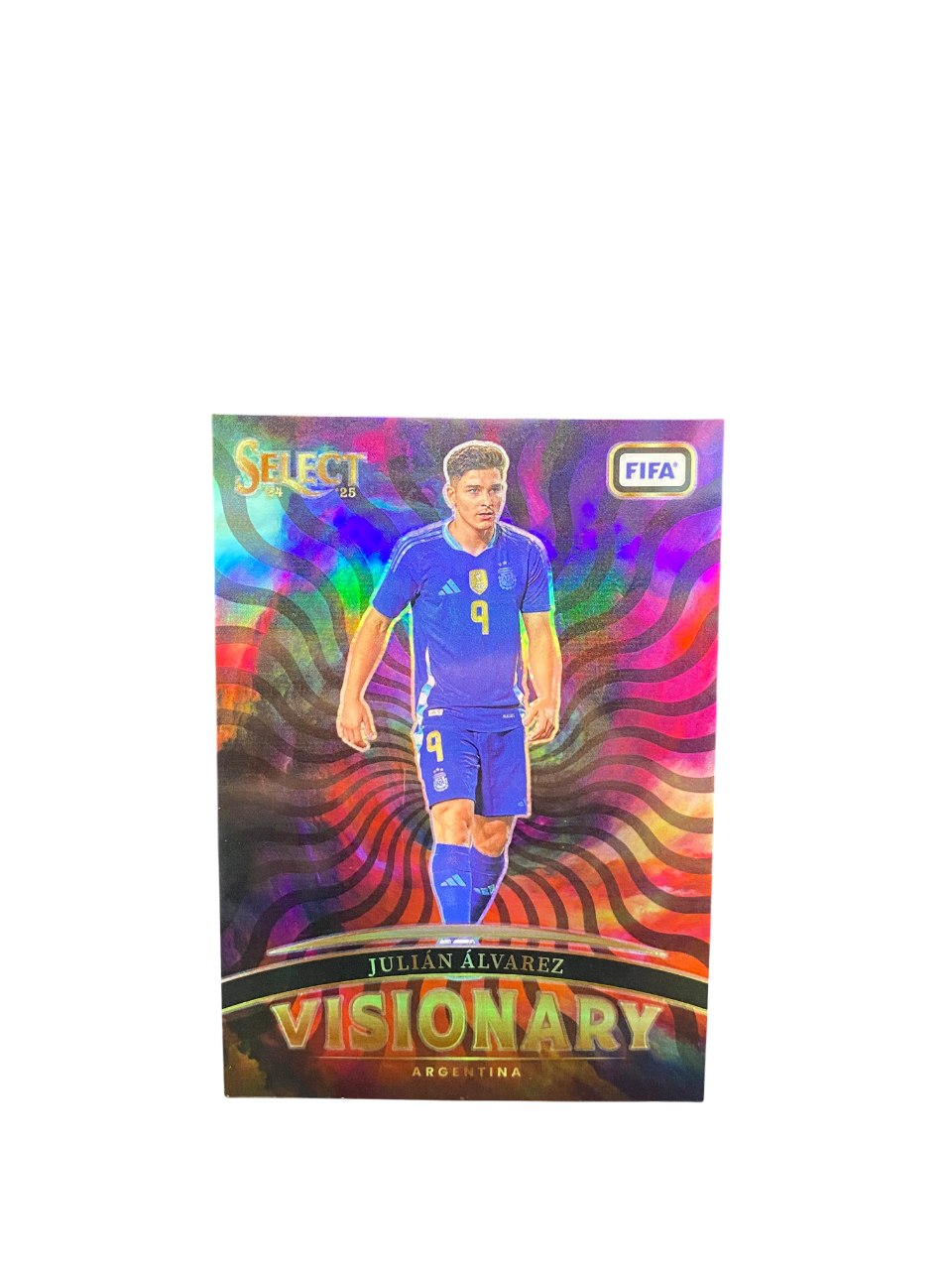 2024-25 Panini Select FIFA Visionary Julian Alvarez Case Hit
