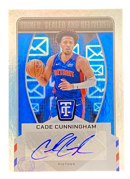 2024-25 Panini Totally Certified Cade Cunningham, Autograph
