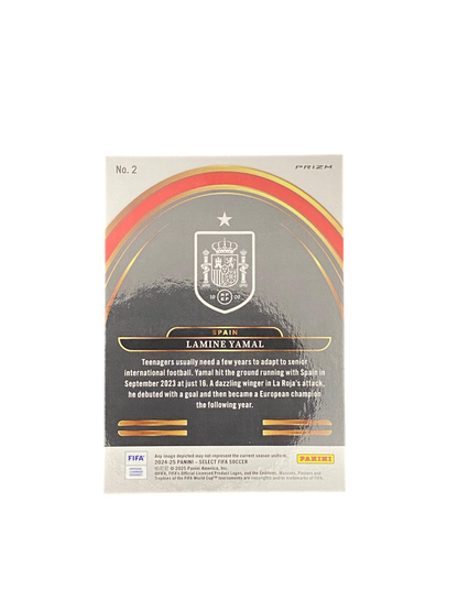 2024-25 Panini Select FIFA Blue Pulsar Lamine Yamal
