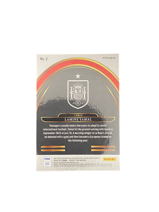 2024-25 Panini Select FIFA Blue Pulsar Lamine Yamal