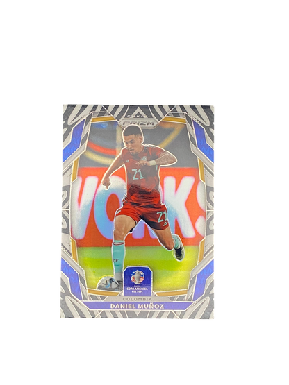 2024 Panini Prizm Conmebol Copa America Daniel Muñoz Zebra