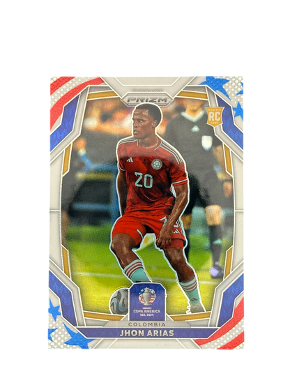 2024 Panini Prizm Copa America, Star and Stripes Jhon Arias RC, 13-24