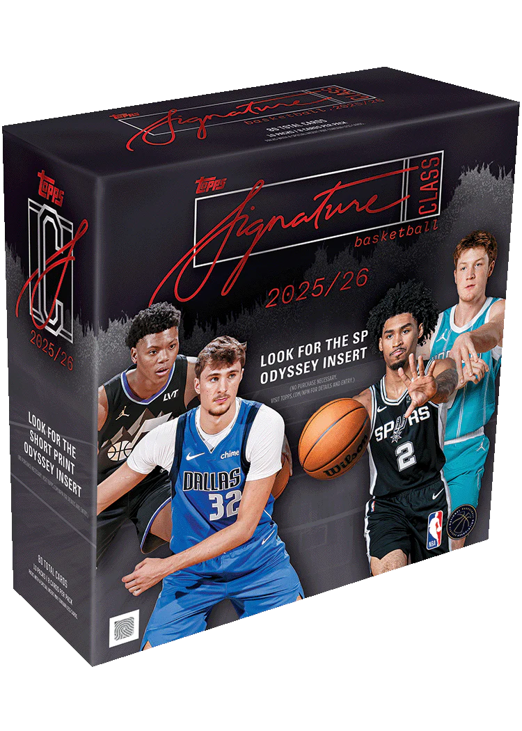 2025-26 Caja Topps Signature Class NBA Mega
