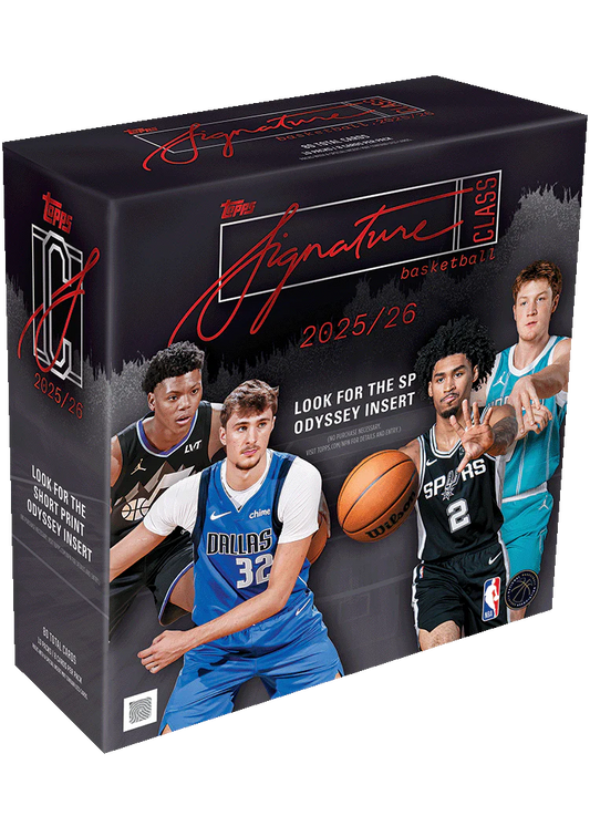 2025-26 Caja Topps Signature Class NBA Mega