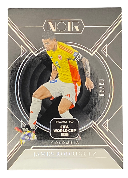 2025-26 Panini Noir Road to FIFA James Rodríguez, 03/49