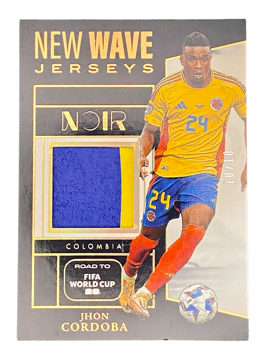 2025-26 Panini Noir, Jhon Cordoba, 10/10, Patch