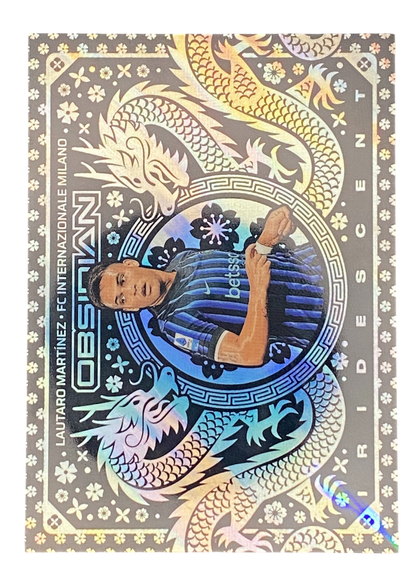 2025-26 Panini Obsidian Lautaro Martínez Iridescent, SSP