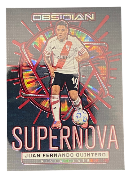 2025-26 Panini Obsidian Soccer, Juan Fernando Quintero, 48/60