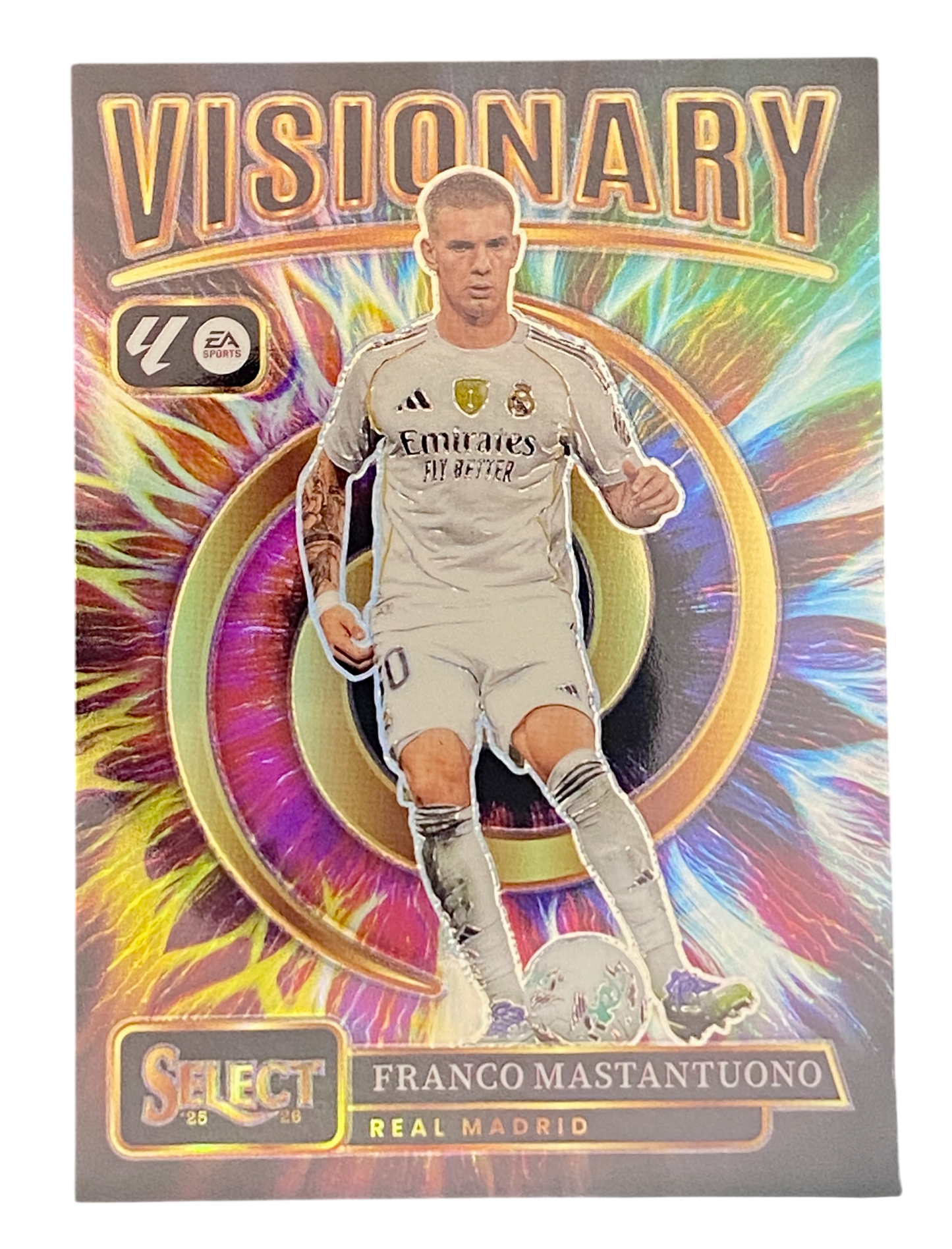 2025-26 Panini Select La Liga, Franco Mastantuono, Visionary