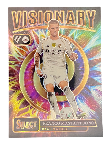 2025-26 Panini Select La Liga, Franco Mastantuono, Visionary