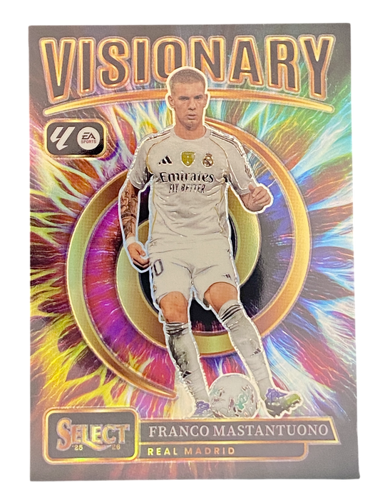 2025-26 Panini Select La Liga, Franco Mastantuono, Visionary