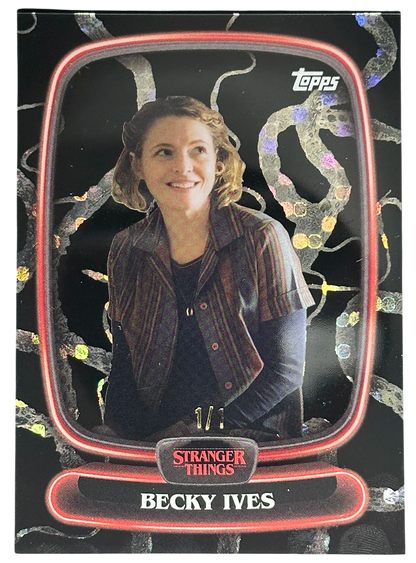 2025 Topps Stranger Things High Tek Becky Ives 1-1