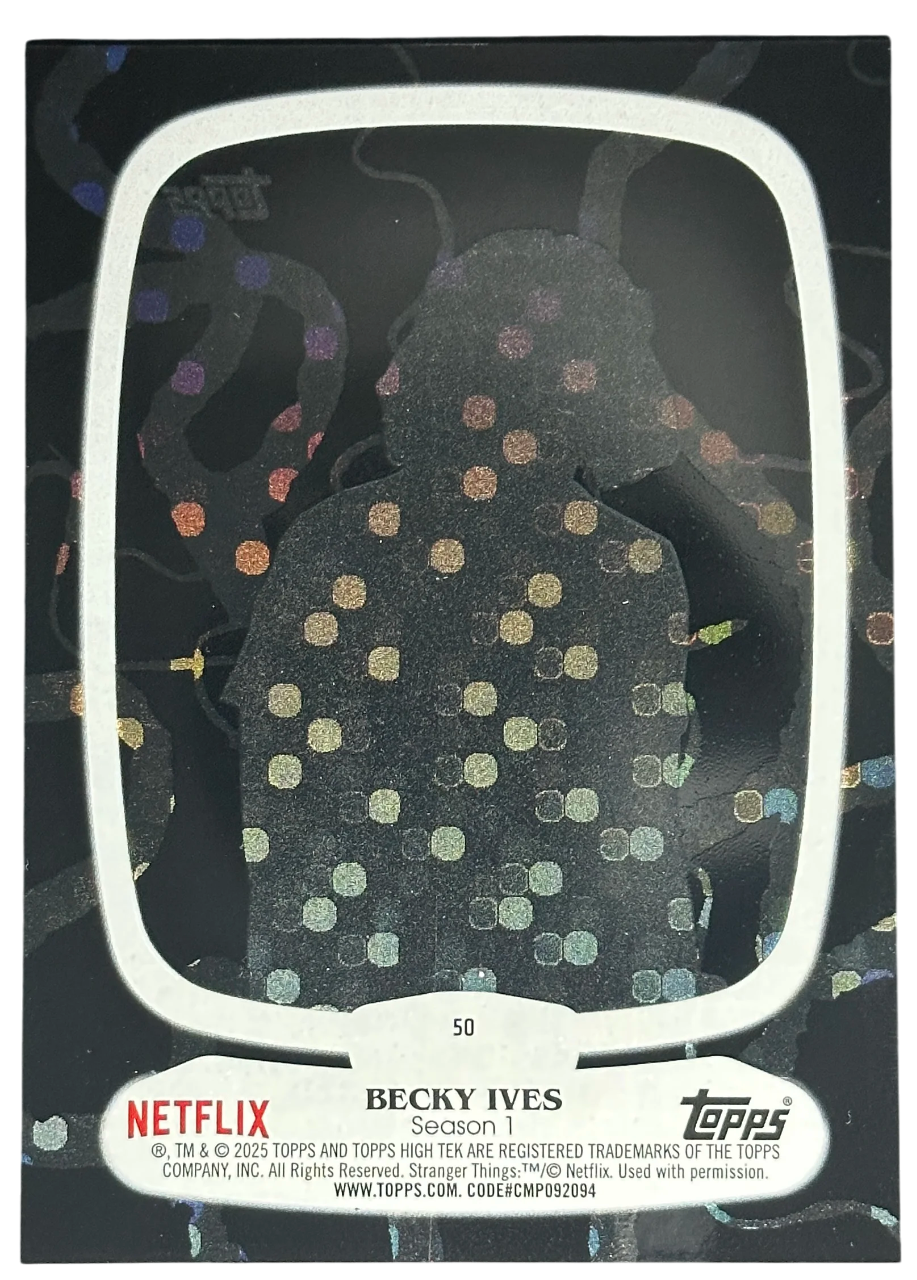 2025 Topps Stranger Things High Tek Becky Ives 1-1