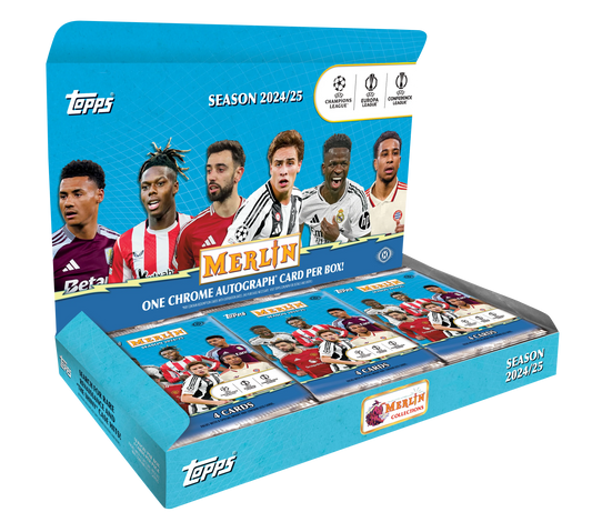 12 Cajas - AS Monaco, PSV Eindhoven, Sporting Clube de Portugal - 2025 Topps Merlin UEFA Club Competitions