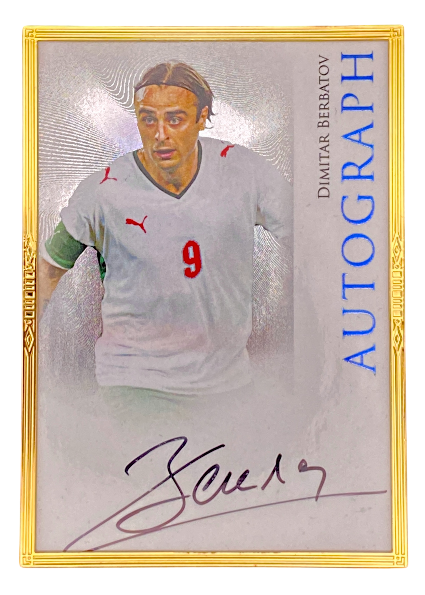 2025 Futera Incredible Dimitar Berbatov, Autograph, 3/3