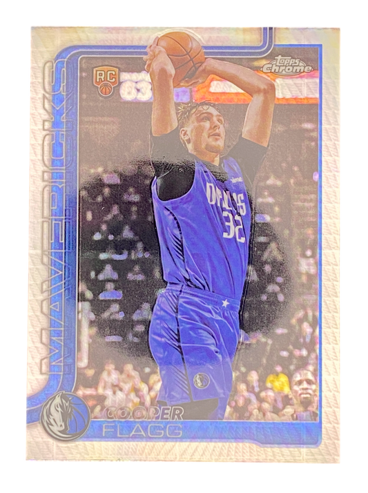 2025 Topps Chrome Cooper Flagg RC Prism Refractor
