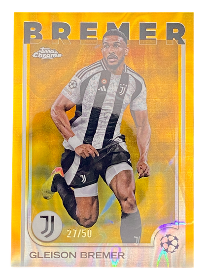 2025 Topps Chrome UCC Gleison Bremer 27/50