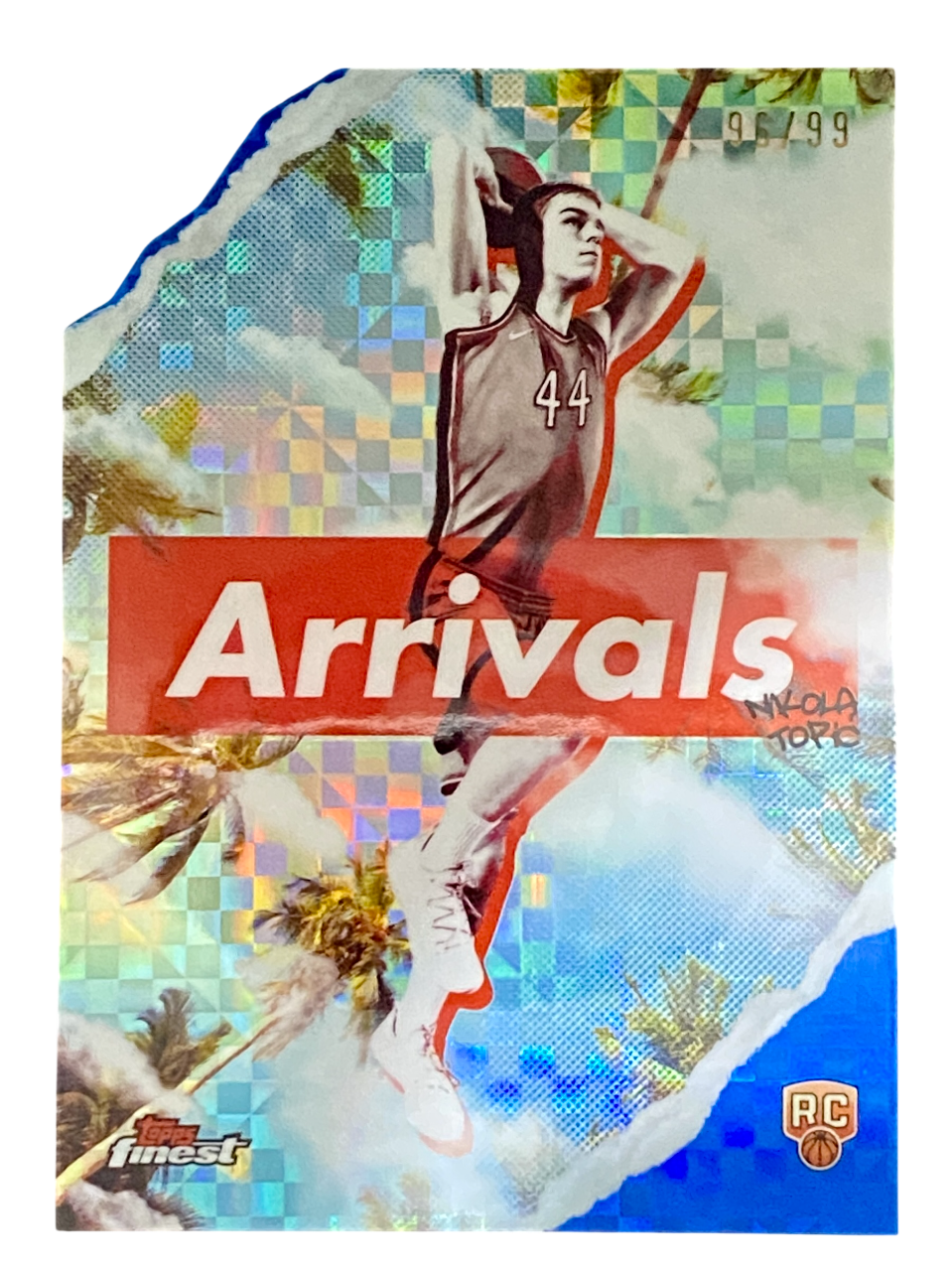 2025 Topps Finest Nikola Topic Arrivals 96/99