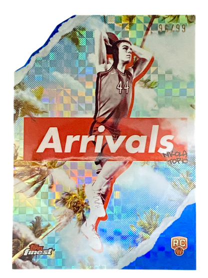 2025 Topps Finest Nikola Topic Arrivals 96/99