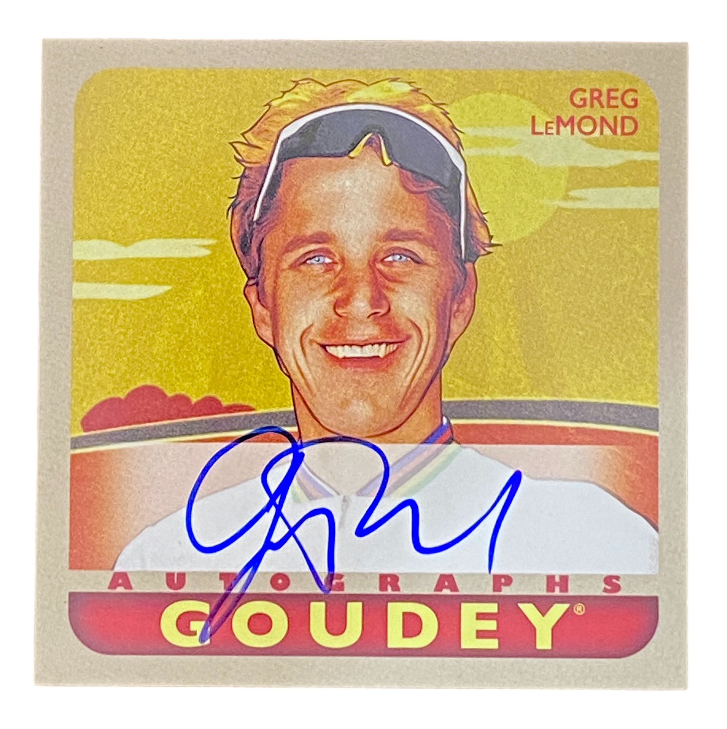 2025 Upper Deck Goodwin Champions Greg LeMond Autograph