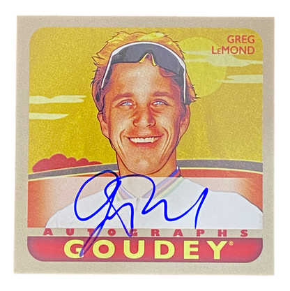 2025 Upper Deck Goodwin Champions Greg LeMond Autograph