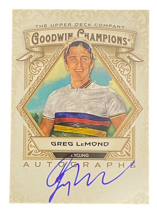 2025 Upper Deck Goodwin Champions Greg Lemond Autograph