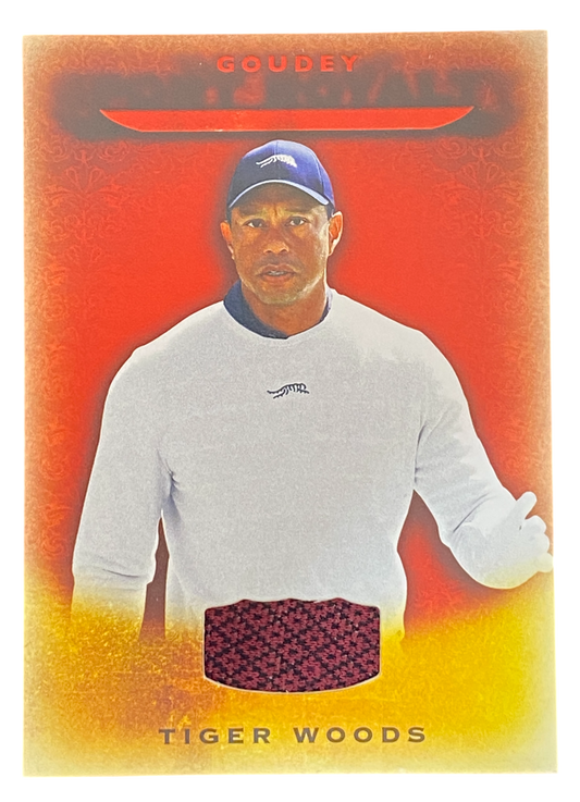 2025 Upper Deck Goodwin Champions Tiger Woods, Player Worn Patch