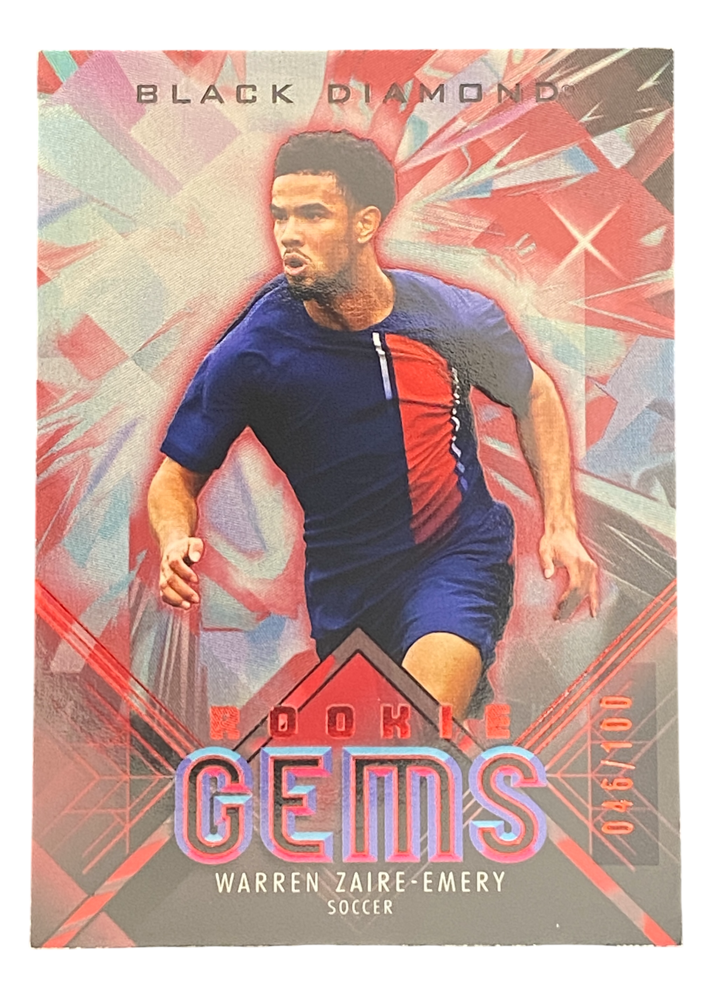 2025 Upper Deck Goodwin Champions Warren Zaire-Emery, Rookie Gems, 46/100