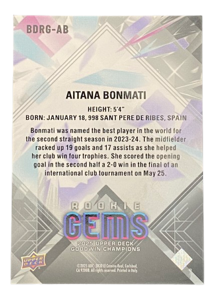 2025 Upper Deck Goodwin Champions Aitana Bonmati 136/349