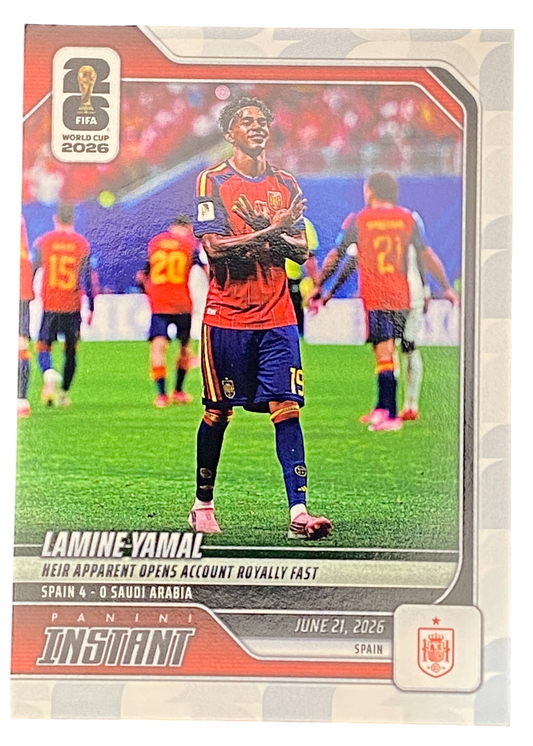 2026 Panini Instant Lamine Yamal FIFA World Cup