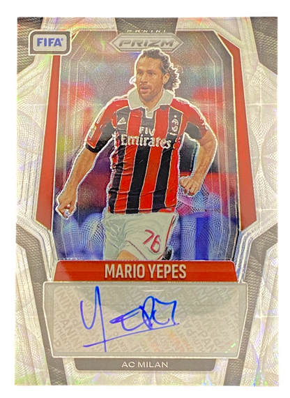 2026 Panini Prizm FIFA Mario Yepes, Autograph, AC Milan