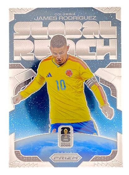 2026 Panini Prizm FIFA World Cup James Rodriguez Global Reach