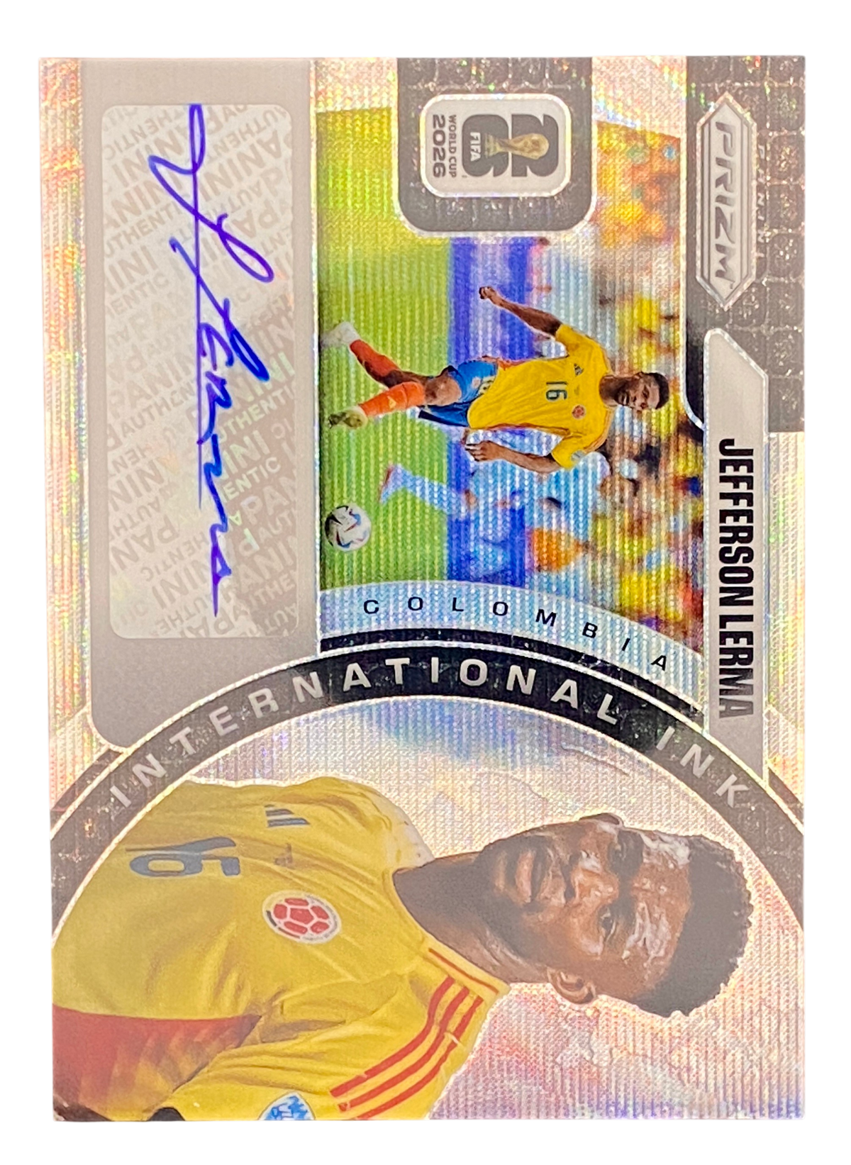 2026 Panini Prizm FIFA World Cup Jefferson Lerma Auto