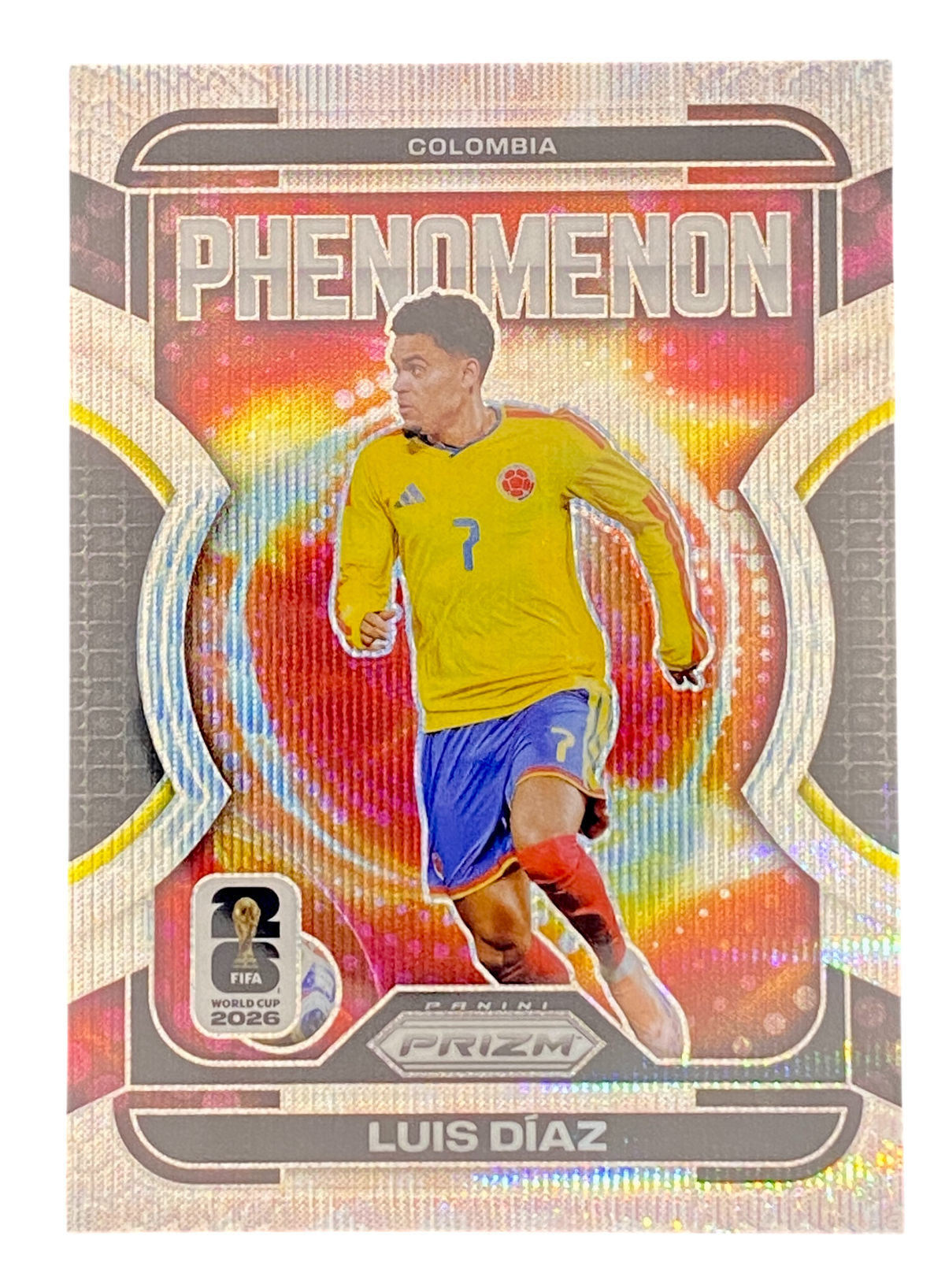 2026 Panini Prizm FIFA World Cup Luis Diaz, Phenomenon