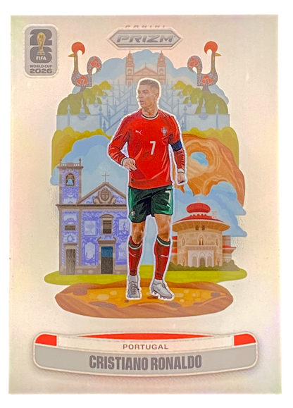 2026 Panini Prizm FIFA World Cup, Cristiano Ronaldo, National Landmarks