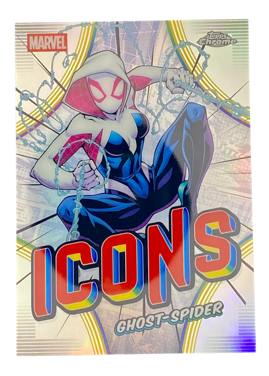 2026 Topps Chrome Marvel Comics Spider-Man, Icons, Ghost-Spider